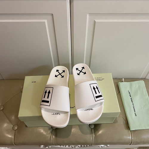 Off-WHITE series couple slippers 35-45-9704b70c